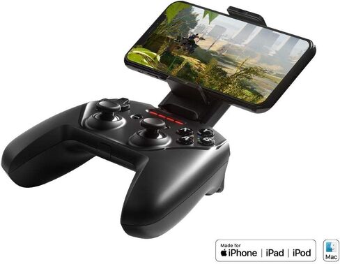 SteelSeries Nimbus+ Wireless Gaming Controller - Rechargeable - For iPhone, iPad, iPod and Apple TV in Saudi Arabia