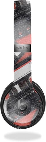 غلاف متوافق مع Beats Solo 4 - Mixtape - غطاء لاصق واقٍ من الفينيل الفاخر 3M - سهل الاستخدام | صُنع في الولايات المتحدة الأمريكية بواسطة MightySkins in Kuwait