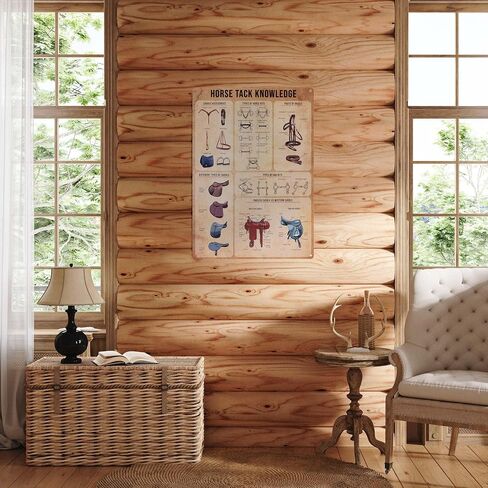 Harrison Howard Metal Tin 40 Horse Breeds of the World Metal Sign Poster for Stable Home Yard Vintage Educational Wall Art 11.8 * 15.8 in Saudi Arabia
