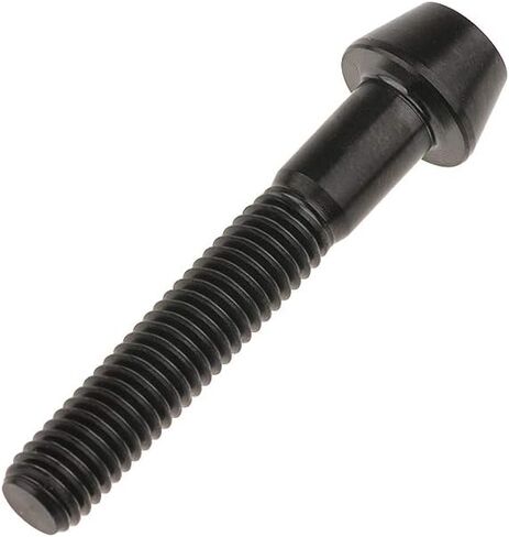 التيتانيوم Ti Bolt M5x9 16 18 20 25 30 35 40 45 50 55 60 مم مجموعة براغي مدببة الرأس مكونة من 4 (M5x30mm، أسود) in Kuwait