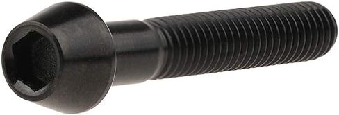 التيتانيوم Ti Bolt M5x9 16 18 20 25 30 35 40 45 50 55 60 مم مجموعة براغي مدببة الرأس مكونة من 4 (M5x30mm، أسود) in Kuwait