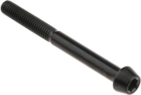 التيتانيوم Ti Bolt M5x9 16 18 20 25 30 35 40 45 50 55 60 مم مجموعة براغي مدببة الرأس مكونة من 4 (M5x30mm، أسود) in Kuwait