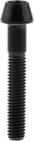 التيتانيوم Ti Bolt M5x9 16 18 20 25 30 35 40 45 50 55 60 مم مجموعة براغي مدببة الرأس مكونة من 4 (M5x30mm، أسود) in Kuwait