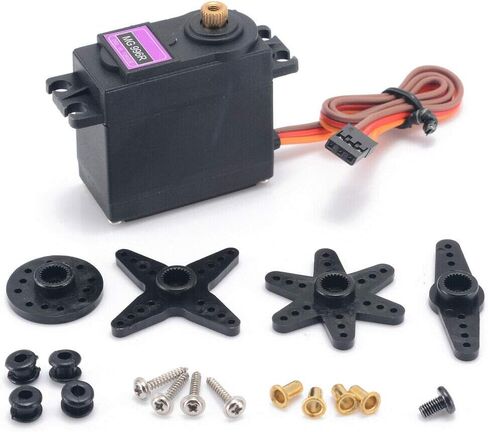 360° MG996R MG996 جير محرك سيرفو عزم دوران كبير لمجموعة طائرات الهليكوبتر RC سيارة اردوينو in Kuwait