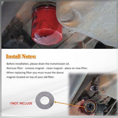 فلتر ناقل الحركة متوافق مع ناقل الحركة Allison 1000 2000 2400 6.6L محرك الديزل 2001-2019 Chevy Silverado 2500HD 3500HD GMC Sierra 2500HD 3500HD يستبدل # 29539579 TF590 in Kuwait