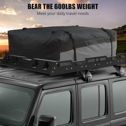 GAOMON Roof Rack Basket, 63 x 43 Inch RB531 Car Carriers Rooftop Basket, 220Lbs Capacity Cargo Rack for SUV Truck Cars in Saudi Arabia