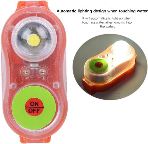 ضوء سترة النجاة، ضوء LED من البلاستيك الليثيوم JHYDI ذاتي الإضاءة لمياه البحر، من أجل سترة النجاة المنقذة للحياة in Kuwait