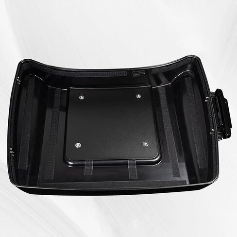 Tour Pack Plate Inner Reinforcement Metal Base Plate 2mm Thick Laser Cut Trunk Black Compatible with Harley Touring Road King Street Glide with Rushmore Chopped King Tour Pack Razor 2014-2024 in Kuwait