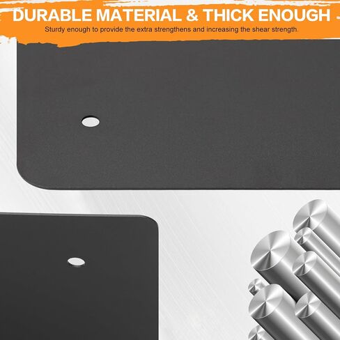 Tour Pack Plate Inner Reinforcement Metal Base Plate 2mm Thick Laser Cut Trunk Black Compatible with Harley Touring Road King Street Glide with Rushmore Chopped King Tour Pack Razor 2014-2024 in Kuwait