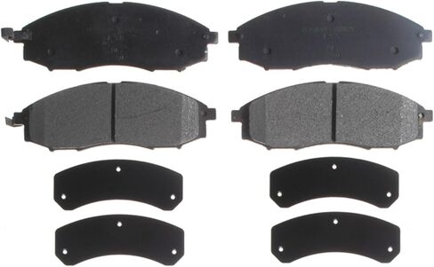 ACDelco Silver 14D830M Semi-Metallic Front Disc Brake Pad Set with Wear Sensor in Saudi Arabia