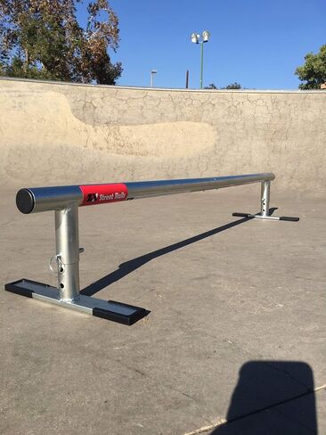 ZX Street Grind Rail- Chrome- 3 Adjustable Heights, Easy to Assemble! in Saudi Arabia