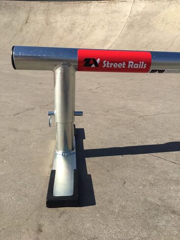 ZX Street Grind Rail- Chrome- 3 Adjustable Heights, Easy to Assemble! in Saudi Arabia