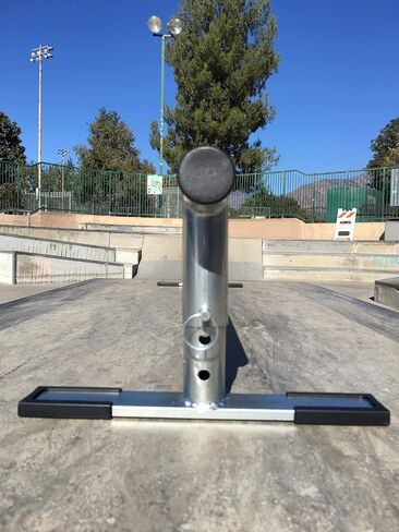 ZX Street Grind Rail- Chrome- 3 Adjustable Heights, Easy to Assemble! in Saudi Arabia