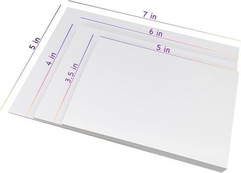 Glossy Photo Paper for Inkjet Printer, White, 230gsm, 3.5x5 Inch, 4x6 Inch, 5x7 Inch (Pack of 90 Sheets) in Saudi Arabia