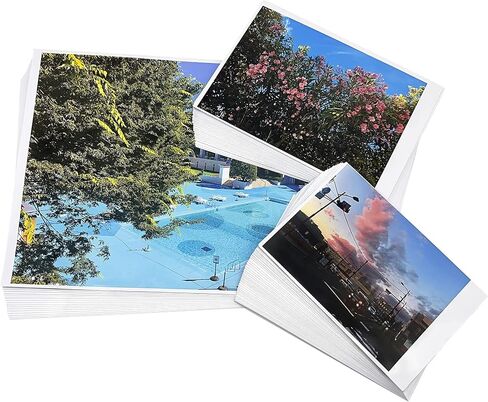 Glossy Photo Paper for Inkjet Printer, White, 230gsm, 3.5x5 Inch, 4x6 Inch, 5x7 Inch (Pack of 90 Sheets) in Saudi Arabia