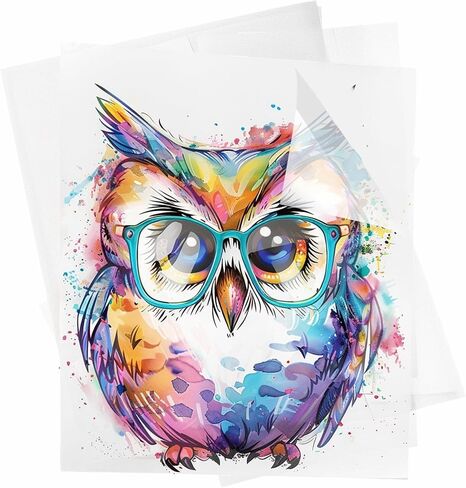 فيلم نقل DTF، 100 ورقة ورق نقل PET، A4 مقاس 8.5 × 11.5 بوصة غير لامع in Kuwait