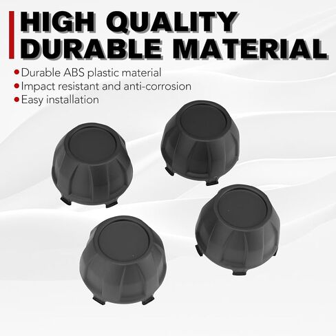 أغطية محور العجلة المركزية لـ Kawasaki Teryx KRX 1000 2020 2021 2022 2023، A & UTV PRO، أغطية أغطية حافة الغبار لمحور العجلة، استبدال OEM # 11065-1341، أسود، 4 قطع in Saudi Arabia