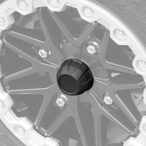 أغطية محور العجلة المركزية لـ Kawasaki Teryx KRX 1000 2020 2021 2022 2023، A & UTV PRO، أغطية أغطية حافة الغبار لمحور العجلة، استبدال OEM # 11065-1341، أسود، 4 قطع in Saudi Arabia