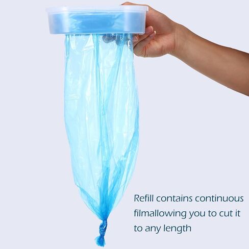 4 Pack Cat Litter Refills Bag 15 Ft Litter Refills Scented Bag Box Compatible with Your Genie Litter Refill Cartridge, Universal Litter Refills Bag (Include Non-original Cartridge) in Saudi Arabia