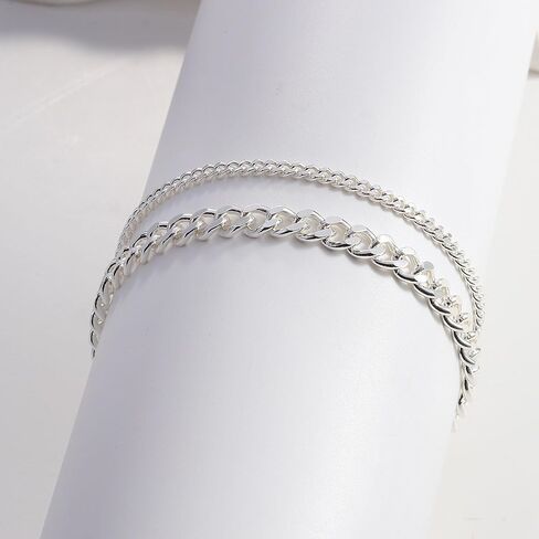 أساور الكاحل للنساء من GUOKE - خلخال ذهبي عيار 14 قيراط مطلي بالذهب الكوبي، خلخال للنساء قابل للتعديل، سلسلة ربط صيفية للشاطئ، خلخال ذهبي مجوهرات هدية in Kuwait