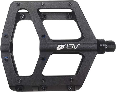دواسات دراجة BV لدراجات MTB BMX، دواسات مسطحة واسعة/كبيرة، منصة ألومنيوم مع دبابيس مضادة للانزلاق قابلة للاستبدال، محمل مختوم، عمود دوران قياسي 9/16 بوصة، منصة عريضة 9/16 بوصة in Saudi Arabia