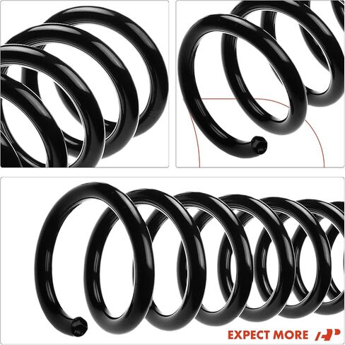 A-Premium 2Pcs Front Suspension Coil Spring Set Compatible with Mercedes-Benz W210 E320 1995-2003, E430 1998-2002, Driver and Passenger Side, Replace# 2103211304 in Saudi Arabia