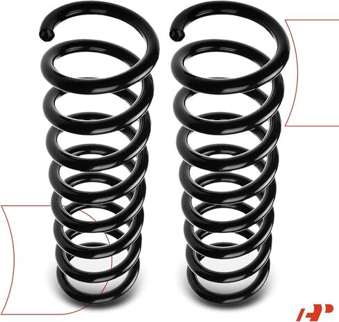 A-Premium 2Pcs Front Suspension Coil Spring Set Compatible with Mercedes-Benz W210 E320 1995-2003, E430 1998-2002, Driver and Passenger Side, Replace# 2103211304 in Saudi Arabia