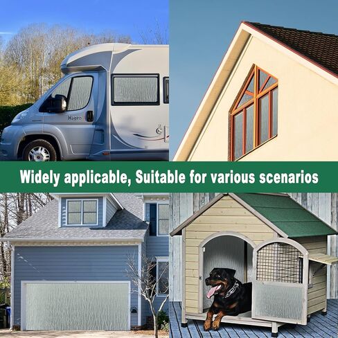 Reflective Insulation | 3mm 12in x 10ft Radiant Barrier with Reflective Foam Core and Dual Layer Aluminum Foil | Ideal for Ceilings, Walls, Garage Doors,Steel Structures, RV Windows, Roofs ect in Saudi Arabia