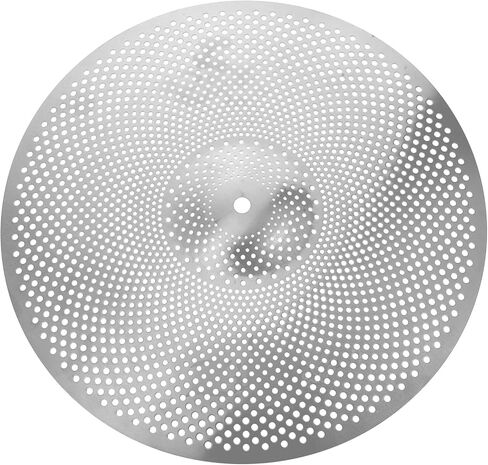 Generic Perculator 14Inch Mute Cymbal, Silent Cymbal, Low Volume Cymbal Set Percussion Instrument Part Drums Set in Saudi Arabia
