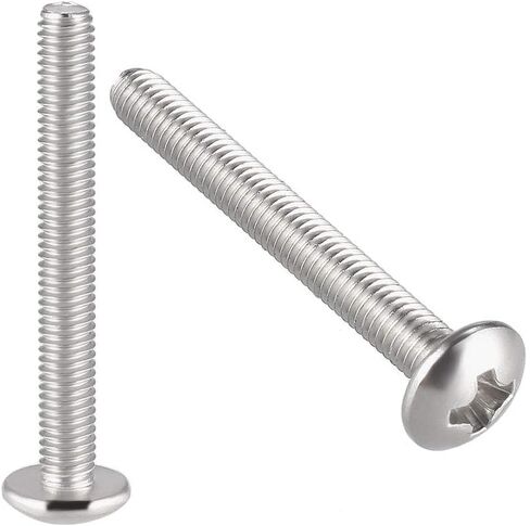 uxcell Machine Screws, M3x4mm Phillips Screw, 304 Stainless Steel, Fasteners Bolts 30Pcs in Saudi Arabia