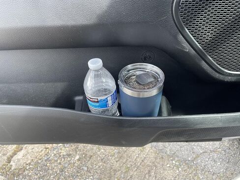 Cup Holders Insert Door CupHolder Ram 1500 Accessories for Right and Left Pocket Compatible with 2019-2024 Ram 1500 DT Replace OE# 5YK46TX7AC 5YK47TX7AC - Dodge Ram Cup Holder Insert Set in Saudi Arabia