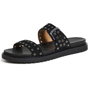 Madewell Women's Maximillian Two Strap Lug-Hardware Sandal