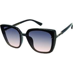 TAHARI Th769 نظارة شمسية نسائية عصرية واقية من الأشعة فوق البنفسجية بنسبة 100% على شكل عين القطة. هدايا أنيقة لها، 62 ملم in Kuwait