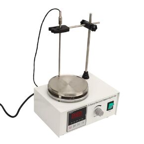 Magnetic Stirrer Constant Temperature Heating Hot Plate Mixer Lab Stirrers (US Plug 110V)