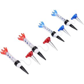 tee magnetico,Magnetic Tee,4pcs Flexible Magnetic Plastic Tees Set Training Tool Practice Accessory for er
