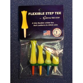 Royal Tees R4 Variety Pack, Flexible Golf Tees
