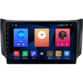 ASURE راديو ستيريو للسيارة مقاس 10.1 بوصة لسيارة Nissan Sentra 2013 2014 2015، 4Core 2G+32G Android GPS Navigation Dash Unit مع Wireless Carplay Android Auto، مشغل وسائط متعددة بشاشة لمس 1280 × 800 in Kuwait