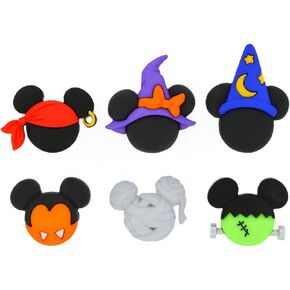 Dress It Up 7924 Disney Button & Embellishments, Mickey & Minnie Halloween Hats, Small