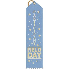 Hodges Badge Field Day Participant Award Ribbons - 50 Count - Made in USA
