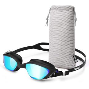 COPOZZ Swimming Goggles Men Women, Youth Swim Goggles Anti-fog Lenses Anti Uv No Leaking Adult Teenagers Pool Water Glasses