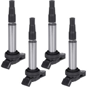 FAERSI Ignition Coil Pack of 4 Replacement for 2009-2017 Toyota Corolla & 2010-2016 Toyota Prius & Lexus CT200H & Matrix & 08-14 Scion xD, UF596 GN10341 C1714