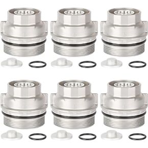 15620-31060 Oil Filter Housing Cap Assembly Compatible with Toyota Camry Tundra RAV4 4Runner Tacoma Highlander Sienna Venza Avalon Fj Cruiser Replaces 15643-31050 1564331050(Set of 6） in Kuwait
