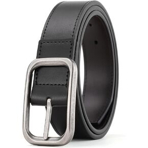 Men's Jeans Belts Casual and Work Leather Dress Belt