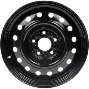 Dorman 939-109 16 x 6.5 In. Steel Wheel Compatible with Select Hyundai Models, Black