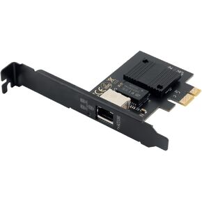 بطاقة شبكة PCIe Gigabit (لـ Intel I226) إلى RJ45 2.5GB محول شبكة إيثرنت 2500Mbps NIC LAN سطح المكتب واي فاي بطاقة دعم نظام التشغيل Mac OS Window PC in Kuwait