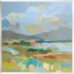 Stupell Industries Abstract Meadow Landscape Wall Plaque Art Design by Silvia Vassileva