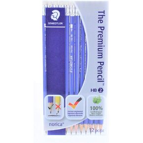 PENCIL,WOODEN,#2HB,BE,12CT