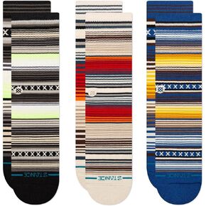 Stance Curren Crew (Large,Blue) [3 pack]