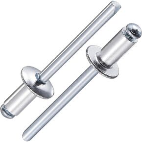 (150Pcs) 3/16"x1" Aluminum blind pro Rivets,Aluminum Grip and Steel Mandrel