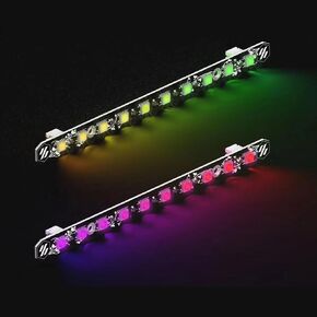 3D Printer Accessories 5V Voltage 158mm Length VORON 0.1/0.2 Full Color RGB Hard Light Strip WS2812B Marquee LED for Voron V0.1 V0.2 3D Printer.